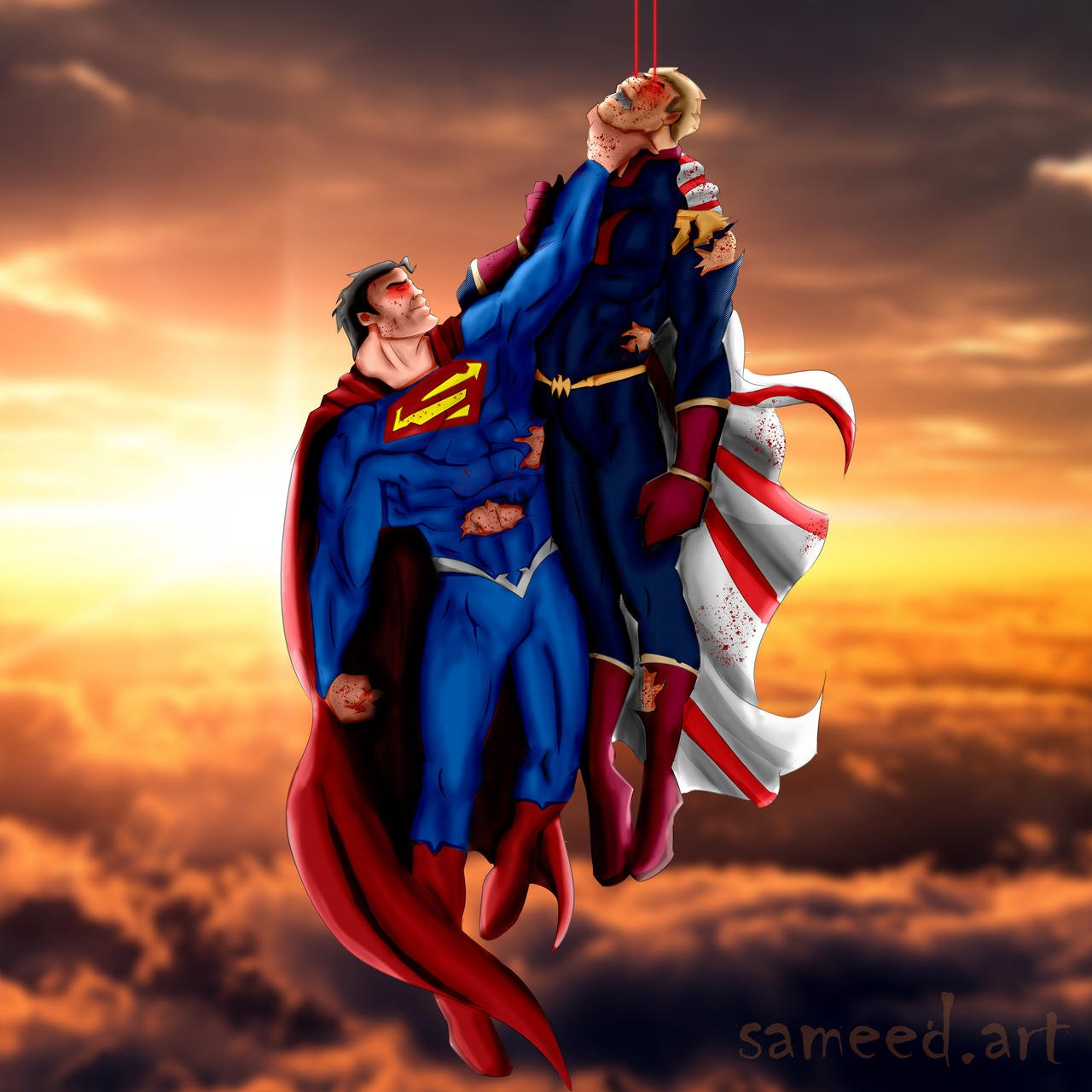 superman versus homelander 4