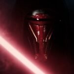 star wars knights of the old republic revan holding red lightsaber