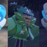 three of ogerpon s masks in pokemon scarlet and violet dlc the teal mask