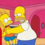 homer and bart in the simpsons